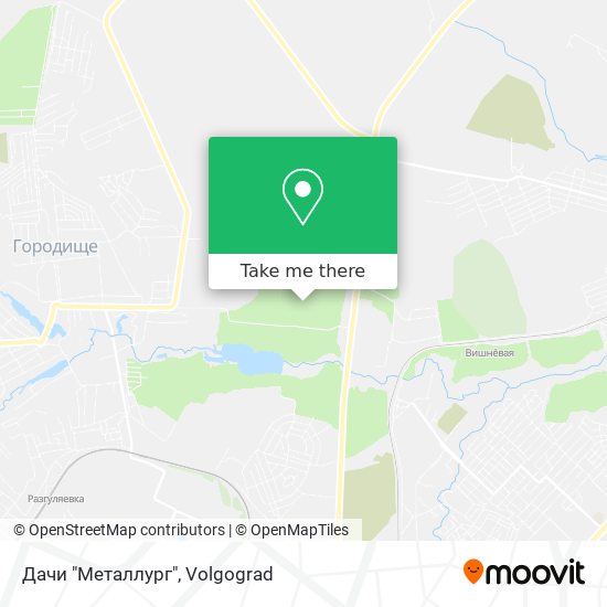 Дачи "Металлург" map