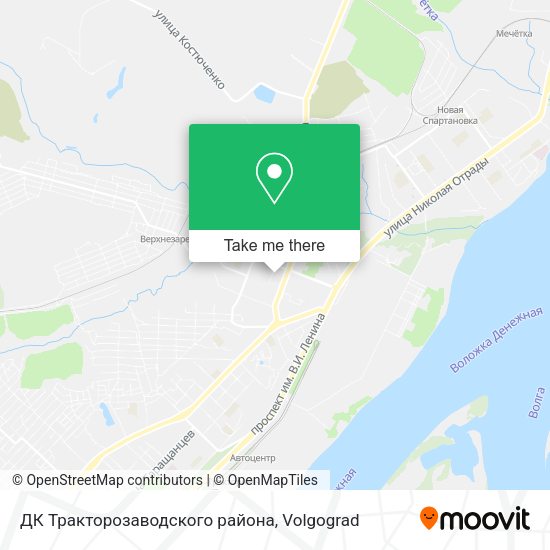 ДК Тракторозаводского района map