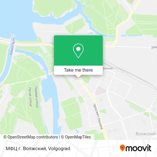 МФЦ г. Волжский map