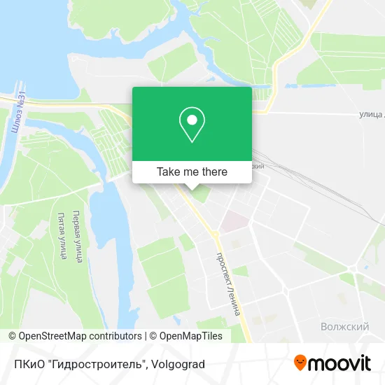 ПКиО "Гидростроитель" map
