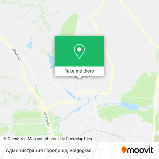 Администрация Городище map