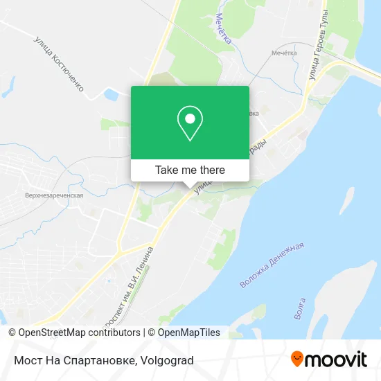 Мост На Спартановке map