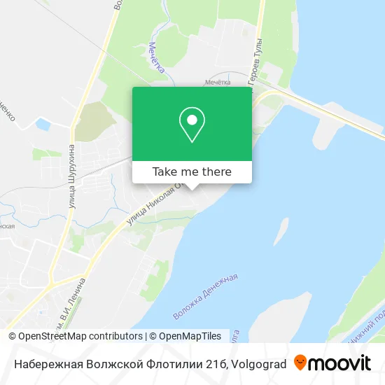 Набережная Волжской Флотилии 21б map
