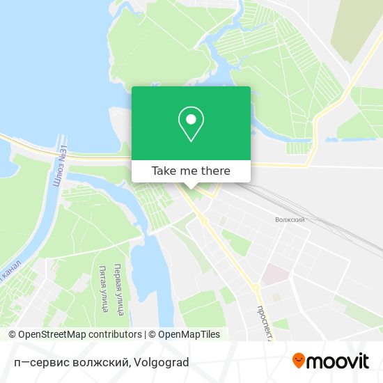 п—сервис волжский map