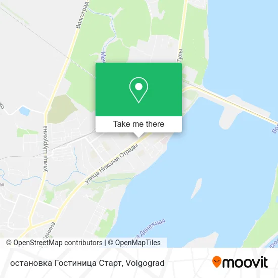 остановка Гостиница Старт map