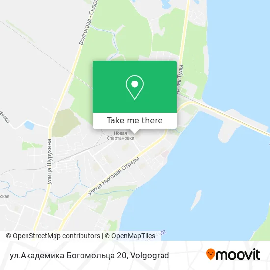 ул.Академика Богомольца 20 map