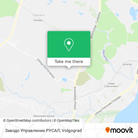 Заводо Управление РУСАЛ map