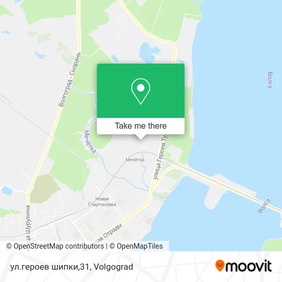 ул.героев шипки,31 map