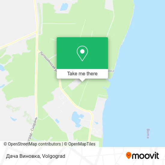 Дача Виновка map