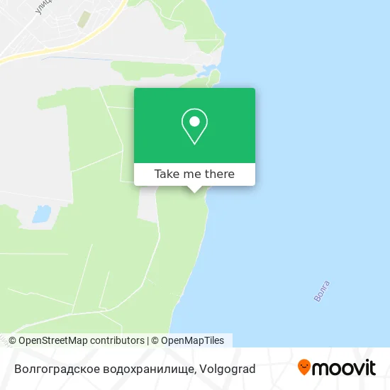 Волгоградское водохранилище map