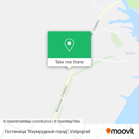 Гостиница "Изумрудный город" map
