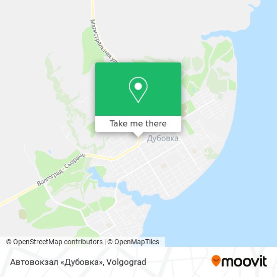 Автовокзал «Дубовка» map