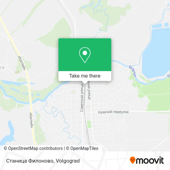 Станица Филоново map