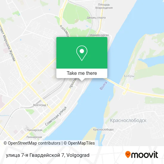 улица 7-я Гвардейской 7 map