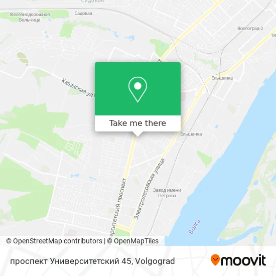проспект Университетский 45 map