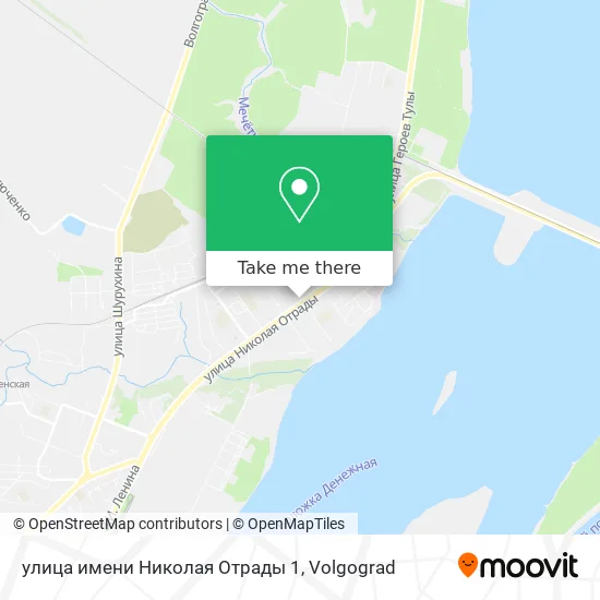 улица имени Николая Отрады 1 map