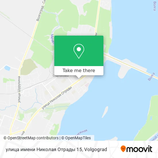 улица имени Николая Отрады 15 map