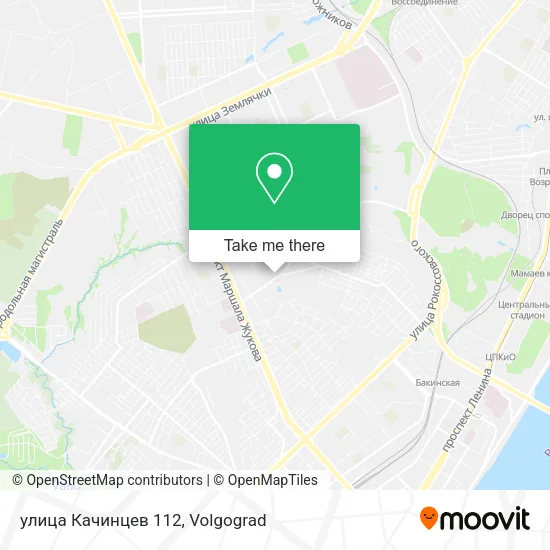 улица Качинцев 112 map