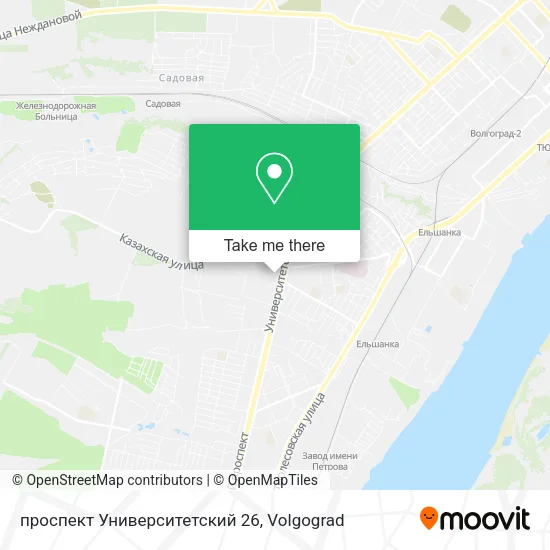 проспект Университетский 26 map