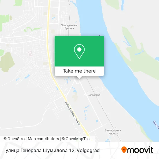 улица Генерала Шумилова 12 map