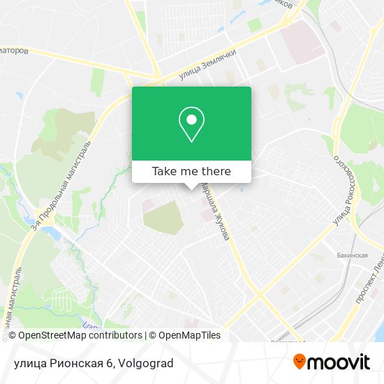 улица Рионская 6 map