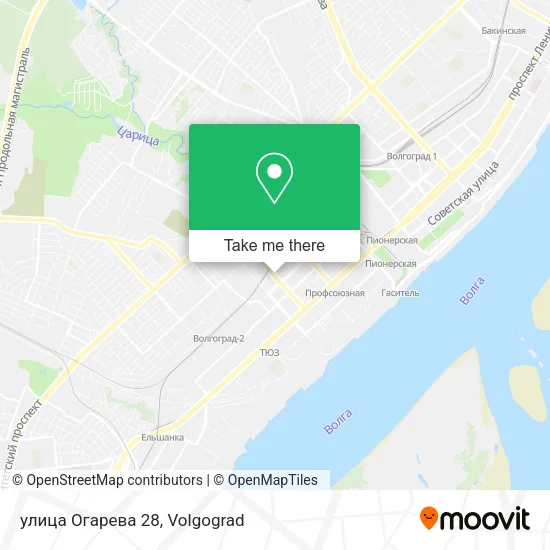 улица Огарева 28 map