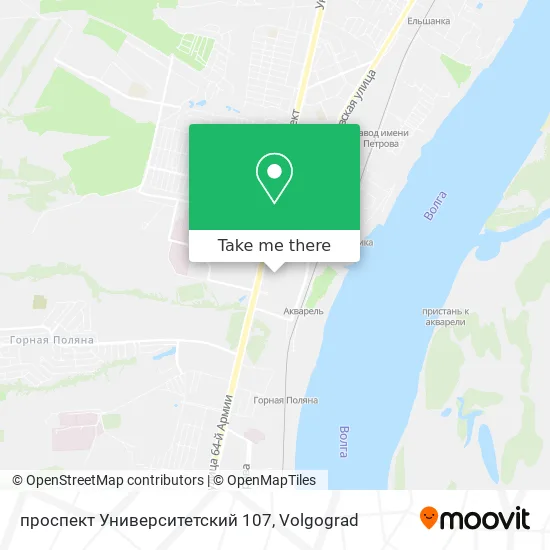 проспект Университетский 107 map