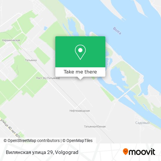 Вилянская улица 29 map