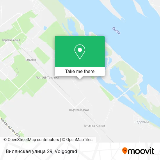 Вилянская улица 29 map
