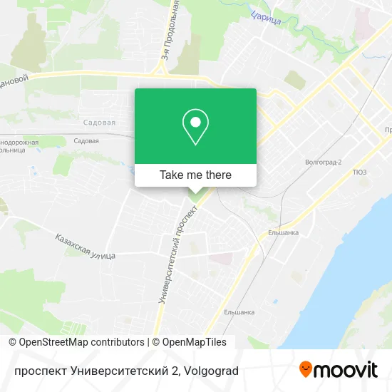 проспект Университетский 2 map