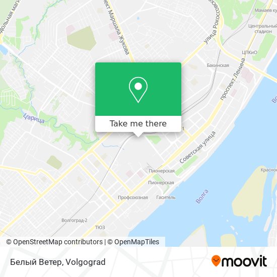 Белый Ветер map