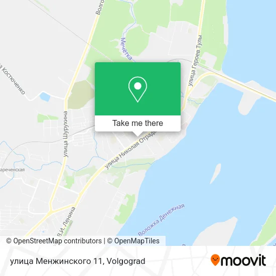 улица Менжинского 11 map