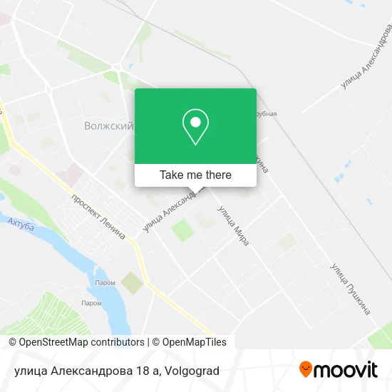 улица Александрова 18 а map