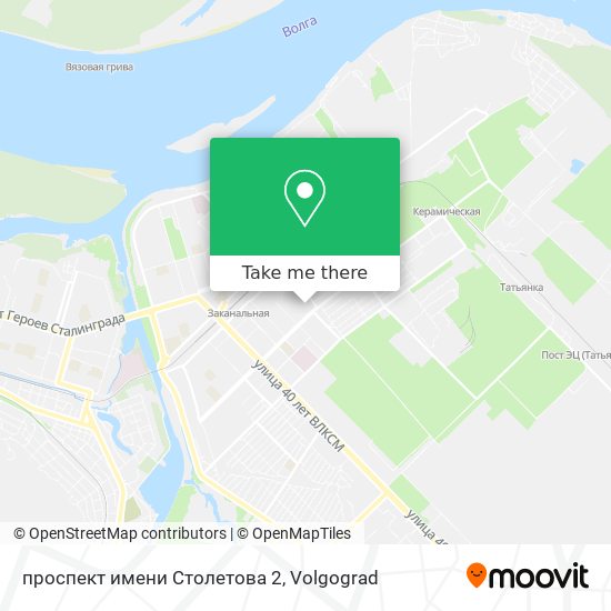 проспект имени Столетова 2 map