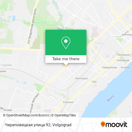 Череповецкая улица 92 map