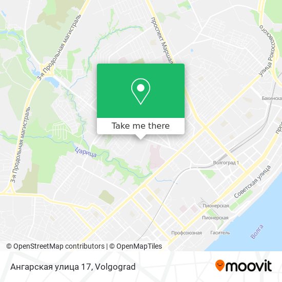 Ангарская улица 17 map