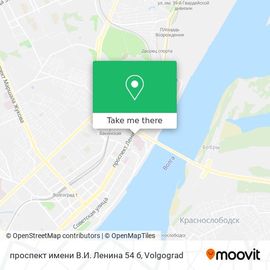 проспект имени В.И. Ленина 54 б map