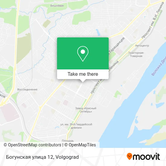 Богунская улица 12 map