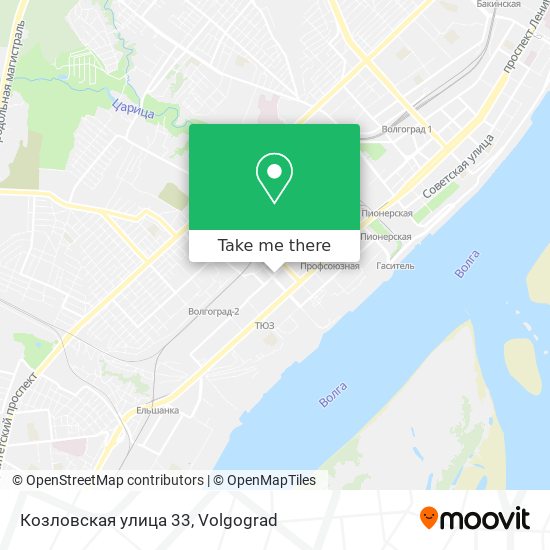 Козловская улица 33 map