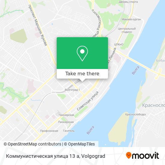 Коммунистическая улица 13 а map