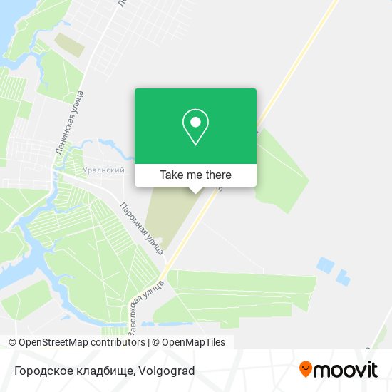 Городское кладбище map