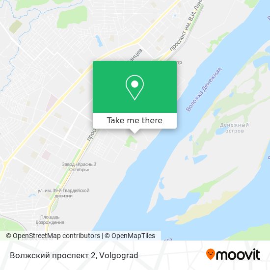 Волжский проспект 2 map