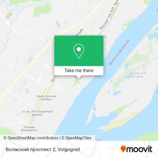 Волжский проспект 2 map