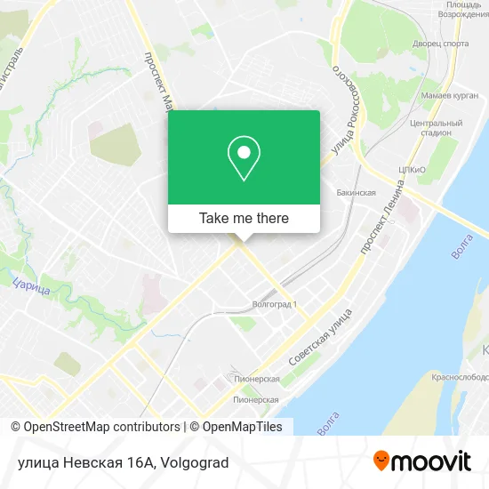 улица Невская 16А map
