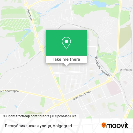 Республиканская улица map