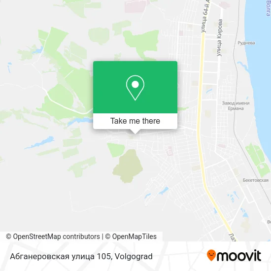 Абганеровская улица 105 map