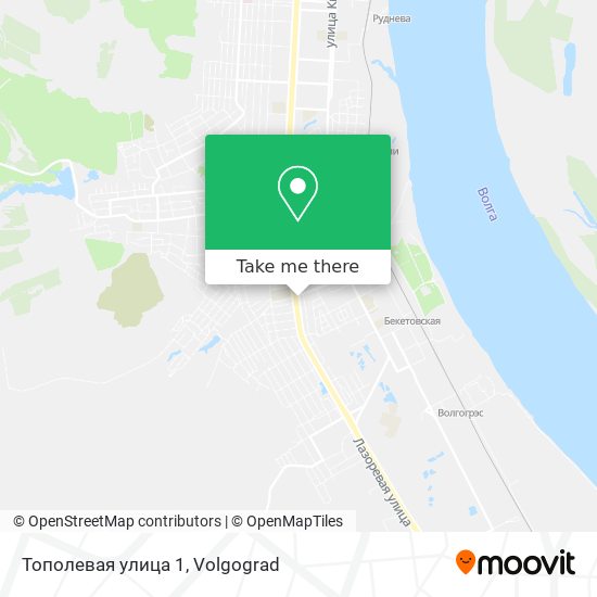 Тополевая улица 1 map