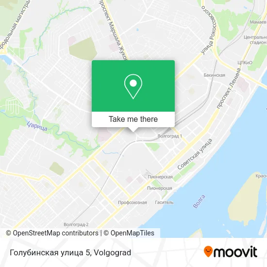 Голубинская улица 5 map