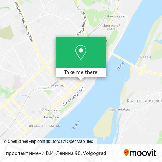 проспект имени В.И. Ленина 90 map