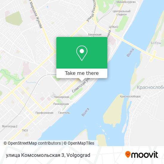 улица Комсомольская 3 map